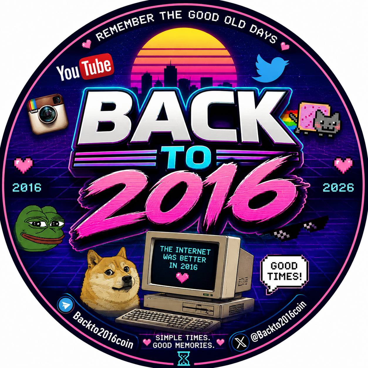 BACK TO 2016 coin